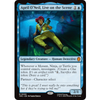 April O'Neil, Live on the Scene